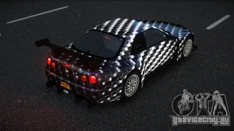 Nissan Skyline R34 Jagrao S10 для GTA 4