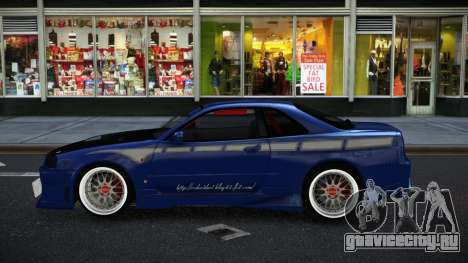 Nissan Skyline R34 Mero для GTA 4