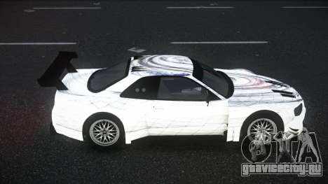 Nissan Skyline R34 Jagrao S9 для GTA 4