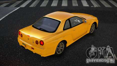 Nissan Skyline R34 Mijbuxaci для GTA 4