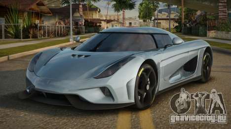 Koenigsegg Regera Catison для GTA San Andreas