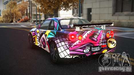 Nissan Skyline R34 Gaselly S8 для GTA 4