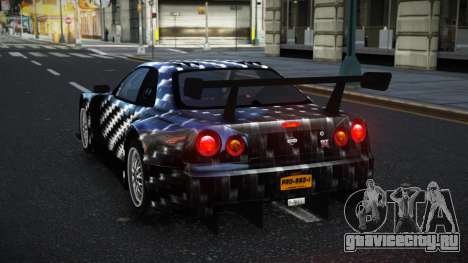 Nissan Skyline R34 Jagrao S10 для GTA 4
