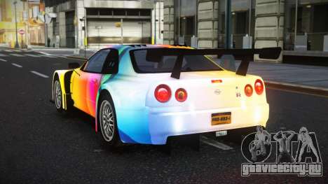 Nissan Skyline R34 Jagrao S12 для GTA 4