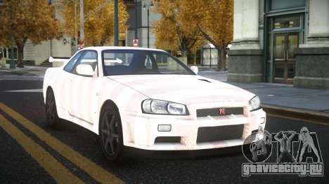 Nissan Skyline R34 Gaselly S13 для GTA 4