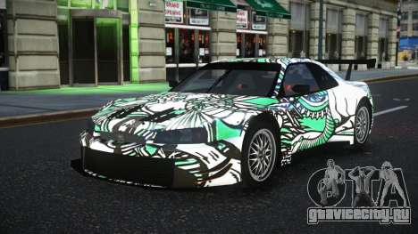 Nissan Skyline R34 Jagrao S4 для GTA 4