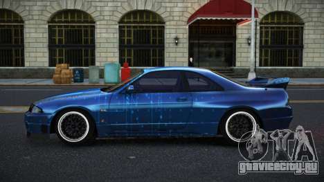 Nissan Skyline R33 Hacoley S4 для GTA 4