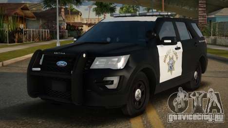 Ford Explorer Police 16th для GTA San Andreas