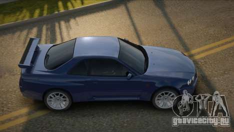 Nissan Skyline GT-R R34 99th для GTA San Andreas