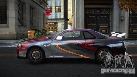 Nissan Skyline R34 Gaselly S10 для GTA 4