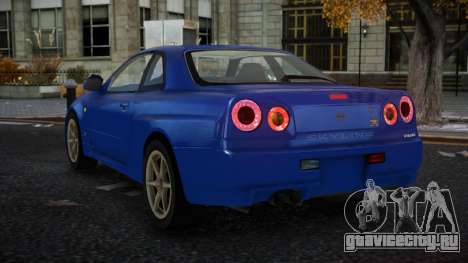 Nissan Skyline R34 Cuzdu для GTA 4