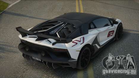 Lamborghini Aventador SVJ 19th для GTA San Andreas