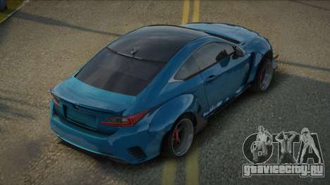 Lexus RC-F Chiran для GTA San Andreas