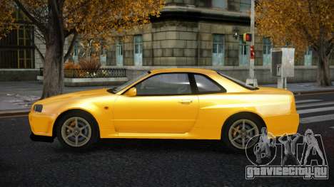 Nissan Skyline R34 Mijbuxaci для GTA 4