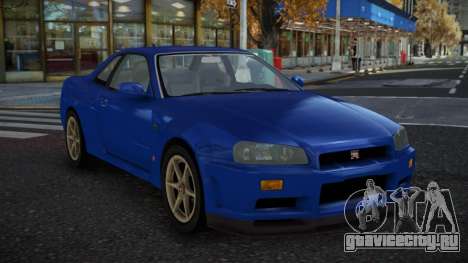 Nissan Skyline R34 Cuzdu для GTA 4