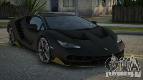Lamborghini Centenario 17th для GTA San Andreas
