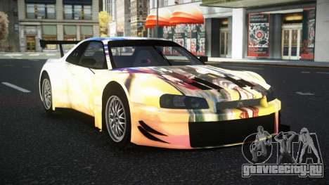 Nissan Skyline R34 Jagrao S14 для GTA 4