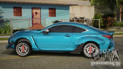 Lexus RC-F Chiran для GTA San Andreas