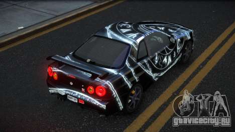 Nissan Skyline R34 Gaselly S11 для GTA 4