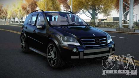 Mercedes-Benz ML63 AMG Baksixime для GTA 4