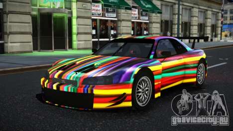 Nissan Skyline R34 Jagrao S8 для GTA 4