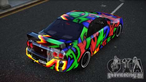 Nissan Skyline R33 Hacoley S1 для GTA 4