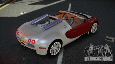 Bugatti Veyron Hiwowibok для GTA 4