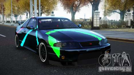 Nissan Skyline R33 Hacoley S14 для GTA 4