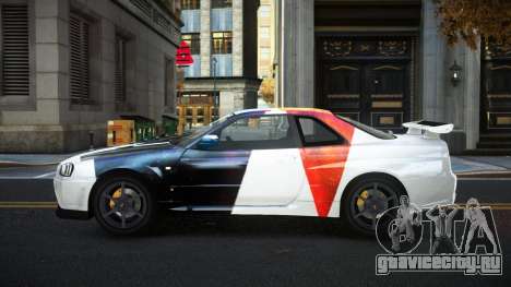 Nissan Skyline R34 Gaselly S9 для GTA 4