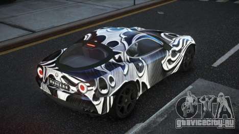 Alfa Romeo 8C Deriah S2 для GTA 4