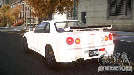 Nissan Skyline R34 Gaselly S13 для GTA 4
