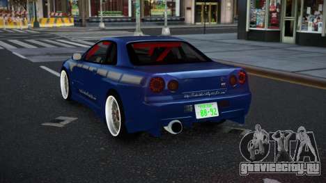 Nissan Skyline R34 Mero для GTA 4