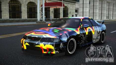 Nissan Skyline R33 Hacoley S1 для GTA 4