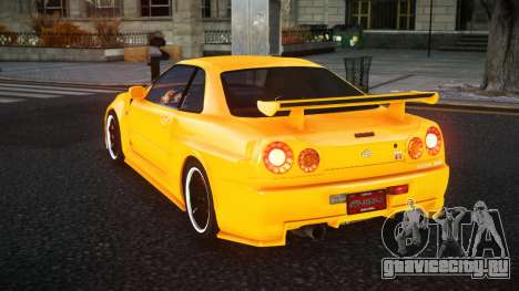 Nissan Skyline R34 Zecape для GTA 4