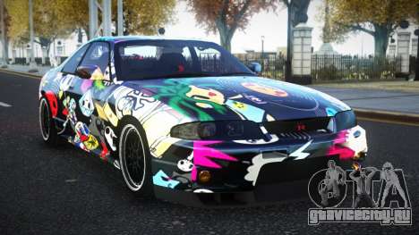 Nissan Skyline R33 Hacoley S10 для GTA 4