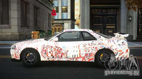 Nissan Skyline R34 Gaselly S1 для GTA 4