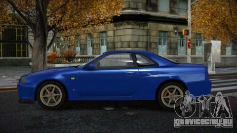 Nissan Skyline R34 Cuzdu для GTA 4