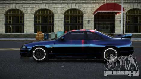 Nissan Skyline R33 Hacoley S6 для GTA 4