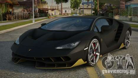 Lamborghini Centenario 17th для GTA San Andreas