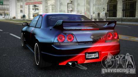 Nissan Skyline R33 Hacoley S6 для GTA 4
