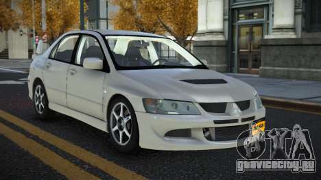 Mitsubishi Lancer Evolution VIII Mevozut для GTA 4