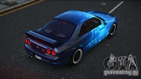 Nissan Skyline R33 Hacoley S4 для GTA 4