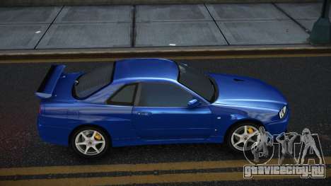 Nissan Skyline R34 Gaselly для GTA 4