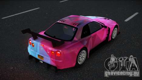 Nissan Skyline R34 Jagrao S1 для GTA 4
