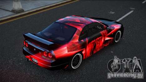 Nissan Skyline R33 Hacoley S6 для GTA 4