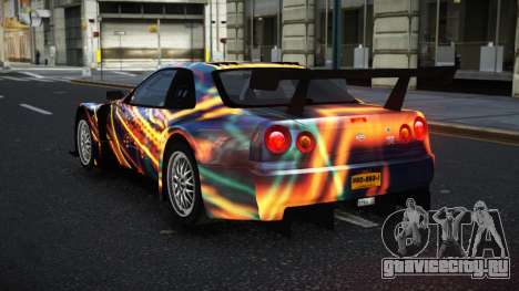 Nissan Skyline R34 Jagrao S7 для GTA 4