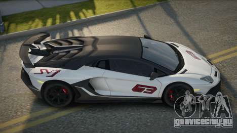 Lamborghini Aventador SVJ 19th для GTA San Andreas