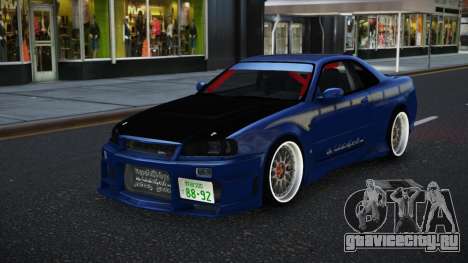 Nissan Skyline R34 Mero для GTA 4