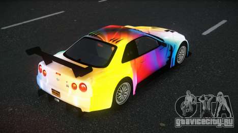 Nissan Skyline R34 Jagrao S12 для GTA 4