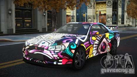 Nissan Skyline R34 Gaselly S8 для GTA 4